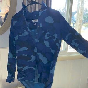 Blue Camo Shirt